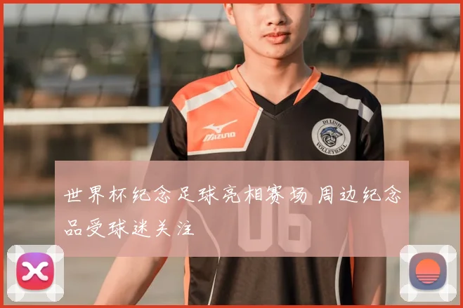 世界杯纪念足球亮相赛场 周边纪念品受球迷关注